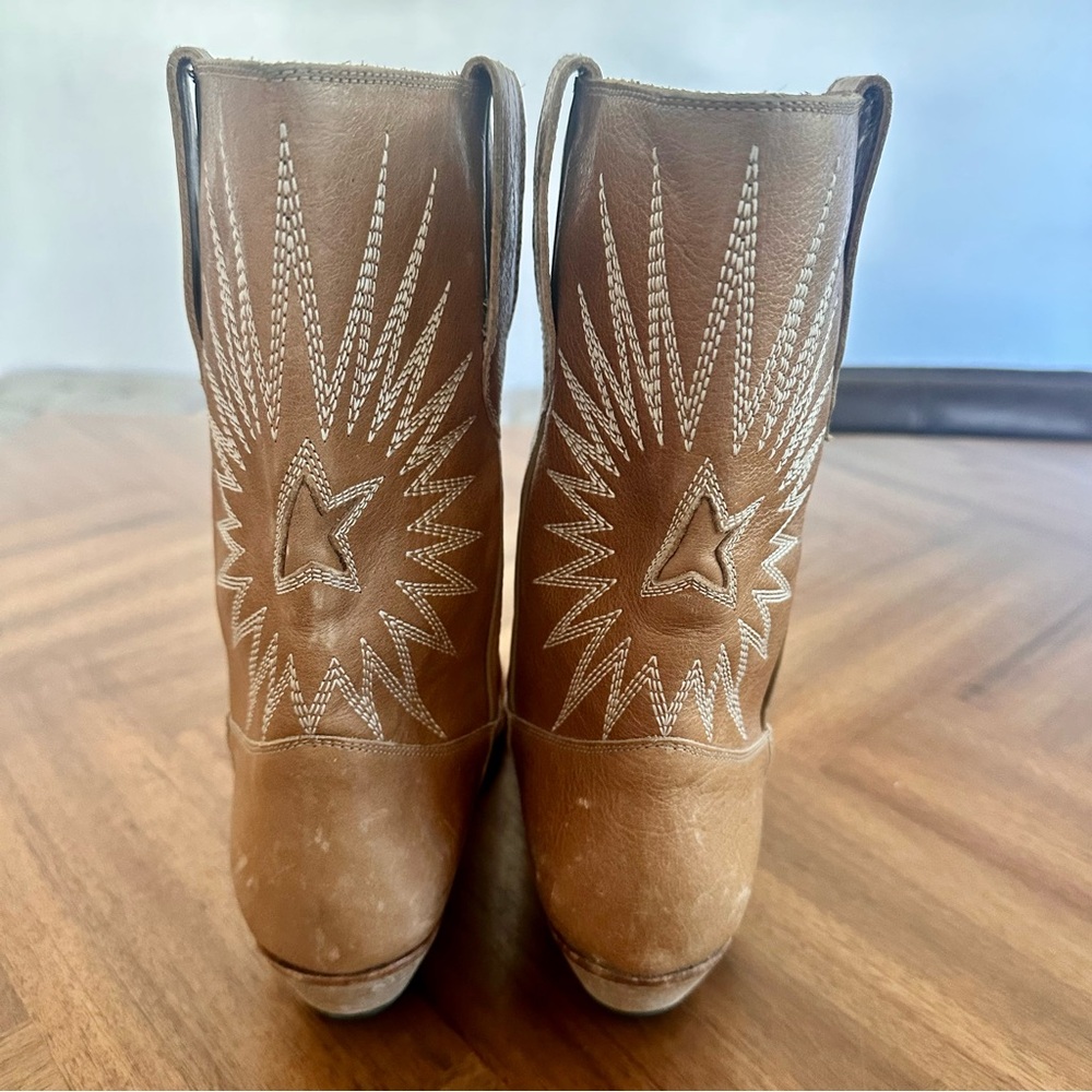 Golden Goose - Women’s low Wish Star boots in camel never worn size 40 (10US) - Picture 2 of 15